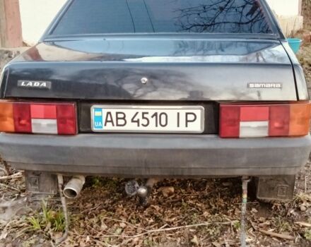 Черный ВАЗ 21099, объемом двигателя 1.5 л и пробегом 23 тыс. км за 1200 $, фото 1 на Automoto.ua