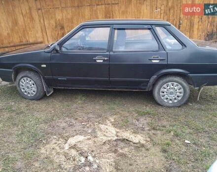 Черный ВАЗ 21099, объемом двигателя 1.5 л и пробегом 200 тыс. км за 2100 $, фото 7 на Automoto.ua