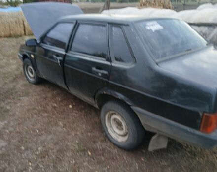 Черный ВАЗ 21099, объемом двигателя 1.5 л и пробегом 140 тыс. км за 888 $, фото 7 на Automoto.ua