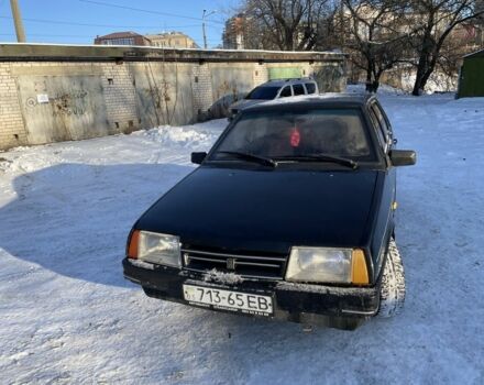 Черный ВАЗ 21099, объемом двигателя 1.5 л и пробегом 333 тыс. км за 850 $, фото 1 на Automoto.ua