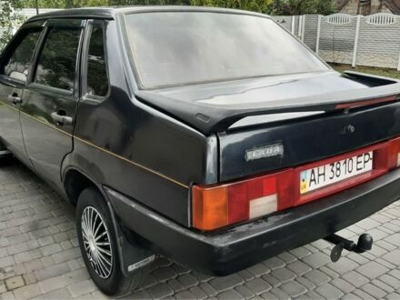 ВАЗ 21099 1993 в Каменское - Днепродзержинск на Automoto.ua Черный ВАЗ 21099, объемом двигателя 1.5 л и пробегом 999 тыс. км за 850 $, фото 1 на Automoto.ua