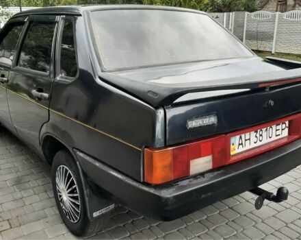 Черный ВАЗ 21099, объемом двигателя 1.5 л и пробегом 999 тыс. км за 850 $, фото 1 на Automoto.ua