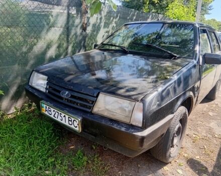 Черный ВАЗ 21099, объемом двигателя 1.6 л и пробегом 85 тыс. км за 529 $, фото 1 на Automoto.ua