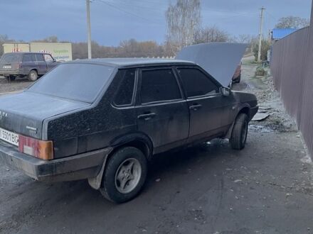 Черный ВАЗ 21099, объемом двигателя 0 л и пробегом 180 тыс. км за 876 $, фото 1 на Automoto.ua