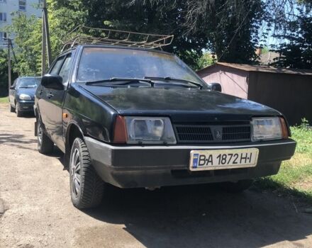 Черный ВАЗ 21099, объемом двигателя 1.5 л и пробегом 256 тыс. км за 786 $, фото 1 на Automoto.ua