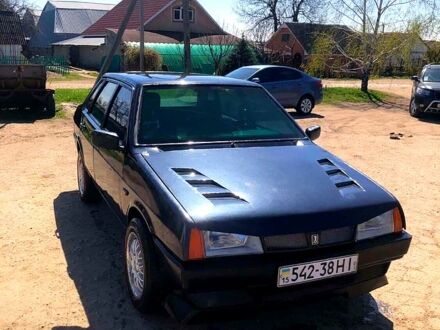 Черный ВАЗ 21099, объемом двигателя 1.3 л и пробегом 290 тыс. км за 1500 $, фото 1 на Automoto.ua