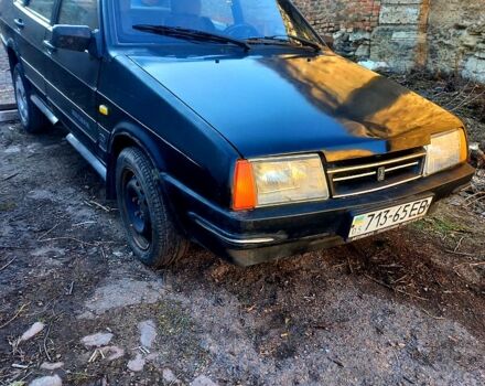 Чорний ВАЗ 21099, об'ємом двигуна 1.5 л та пробігом 123 тис. км за 600 $, фото 1 на Automoto.ua