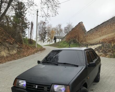 Черный ВАЗ 21099, объемом двигателя 1.5 л и пробегом 90 тыс. км за 1300 $, фото 1 на Automoto.ua