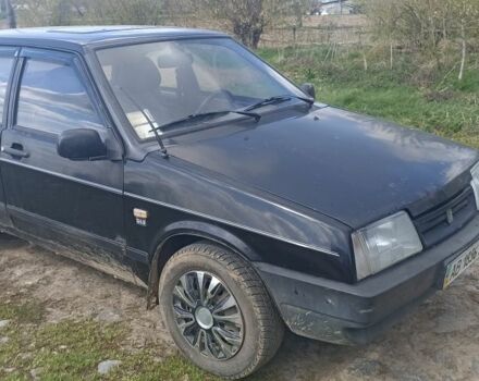 Черный ВАЗ 21099, объемом двигателя 5 л и пробегом 340 тыс. км за 999 $, фото 1 на Automoto.ua