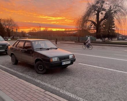 Черный ВАЗ 21099, объемом двигателя 1.6 л и пробегом 50 тыс. км за 1300 $, фото 1 на Automoto.ua