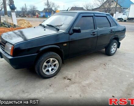 Черный ВАЗ 21099, объемом двигателя 1.5 л и пробегом 52 тыс. км за 1250 $, фото 1 на Automoto.ua