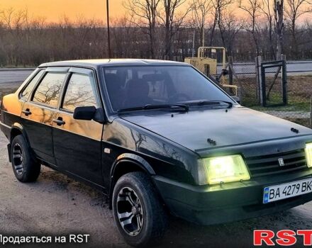 Чорний ВАЗ 21099, об'ємом двигуна 1.5 л та пробігом 199 тис. км за 1200 $, фото 1 на Automoto.ua