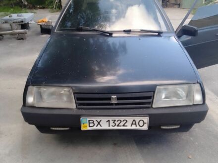 Черный ВАЗ 21099, объемом двигателя 1.5 л и пробегом 5 тыс. км за 1069 $, фото 1 на Automoto.ua