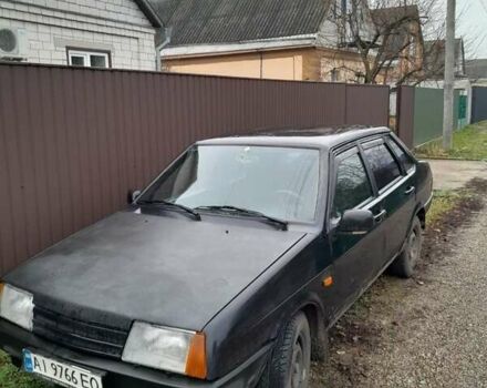 Чорний ВАЗ 21099, об'ємом двигуна 1.5 л та пробігом 328 тис. км за 1200 $, фото 1 на Automoto.ua