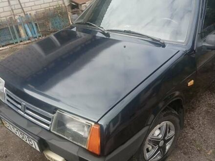 Черный ВАЗ 21099, объемом двигателя 1.5 л и пробегом 172 тыс. км за 1000 $, фото 1 на Automoto.ua