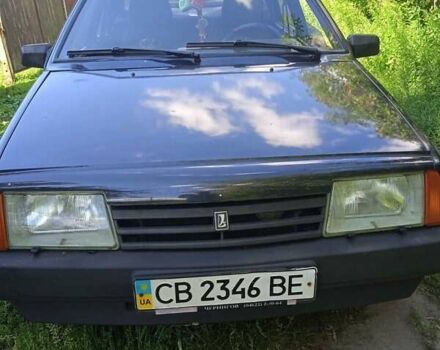 Черный ВАЗ 21099, объемом двигателя 1.5 л и пробегом 270 тыс. км за 2000 $, фото 1 на Automoto.ua