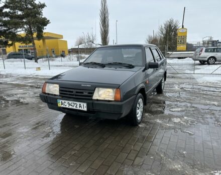 Черный ВАЗ 21099, объемом двигателя 1.5 л и пробегом 211 тыс. км за 1800 $, фото 1 на Automoto.ua