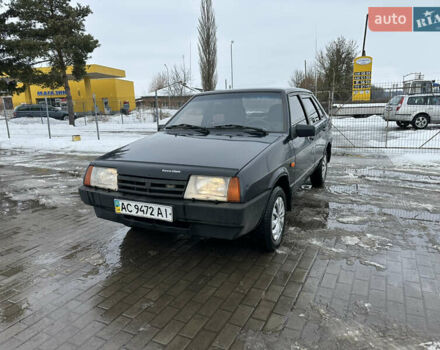 Черный ВАЗ 21099, объемом двигателя 1.5 л и пробегом 211 тыс. км за 1800 $, фото 1 на Automoto.ua