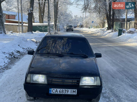 Черный ВАЗ 21099, объемом двигателя 1.5 л и пробегом 270 тыс. км за 1550 $, фото 1 на Automoto.ua