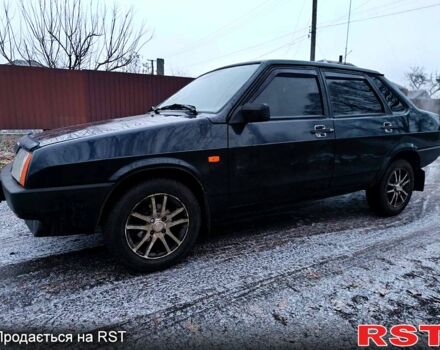 Черный ВАЗ 21099, объемом двигателя 1.5 л и пробегом 160 тыс. км за 2000 $, фото 1 на Automoto.ua