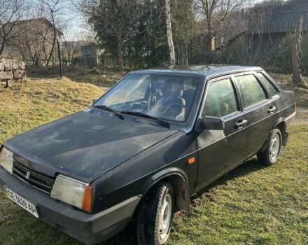 Чорний ВАЗ 21099, об'ємом двигуна 1.5 л та пробігом 170 тис. км за 1400 $, фото 1 на Automoto.ua