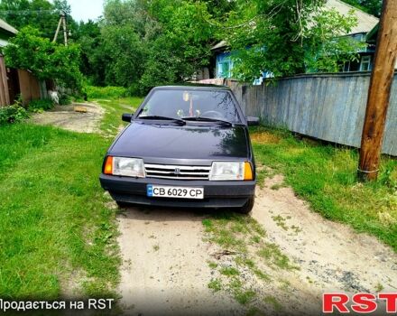 Черный ВАЗ 21099, объемом двигателя 1.5 л и пробегом 150 тыс. км за 1200 $, фото 1 на Automoto.ua