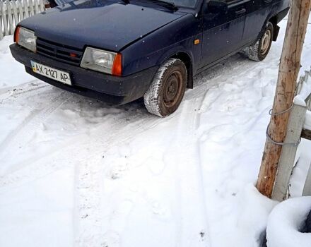 Черный ВАЗ 21099, объемом двигателя 1.6 л и пробегом 120 тыс. км за 1500 $, фото 1 на Automoto.ua