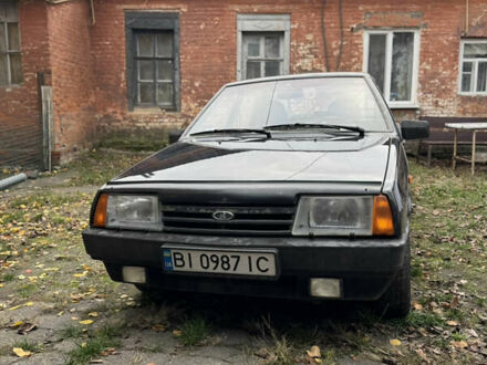 Черный ВАЗ 21099, объемом двигателя 1.5 л и пробегом 207 тыс. км за 2000 $, фото 1 на Automoto.ua