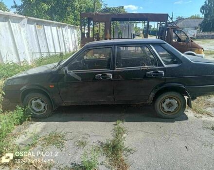 Черный ВАЗ 21099, объемом двигателя 0 л и пробегом 400 тыс. км за 1200 $, фото 1 на Automoto.ua