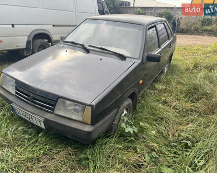 Черный ВАЗ 21099, объемом двигателя 1.6 л и пробегом 150 тыс. км за 800 $, фото 1 на Automoto.ua