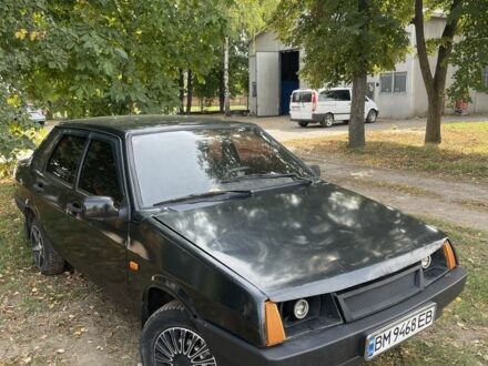 Чорний ВАЗ 21099, об'ємом двигуна 1.5 л та пробігом 200 тис. км за 1300 $, фото 1 на Automoto.ua