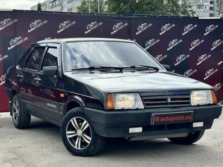 Черный ВАЗ 21099, объемом двигателя 1.5 л и пробегом 155 тыс. км за 1999 $, фото 1 на Automoto.ua