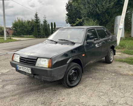 Черный ВАЗ 21099, объемом двигателя 1.5 л и пробегом 200 тыс. км за 1050 $, фото 1 на Automoto.ua