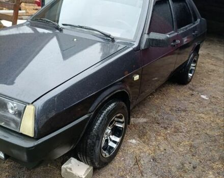 Черный ВАЗ 21099, объемом двигателя 1.6 л и пробегом 150 тыс. км за 3500 $, фото 1 на Automoto.ua