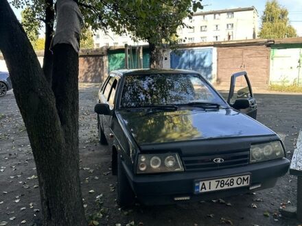 Черный ВАЗ 21099, объемом двигателя 1.5 л и пробегом 2 тыс. км за 1332 $, фото 1 на Automoto.ua