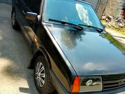 Черный ВАЗ 21099, объемом двигателя 1.5 л и пробегом 180 тыс. км за 1800 $, фото 1 на Automoto.ua