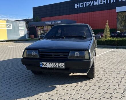 Черный ВАЗ 21099, объемом двигателя 1.5 л и пробегом 242 тыс. км за 1201 $, фото 1 на Automoto.ua