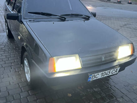 Черный ВАЗ 21099, объемом двигателя 1.6 л и пробегом 270 тыс. км за 600 $, фото 1 на Automoto.ua