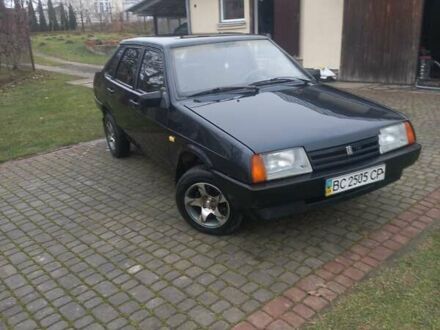 Черный ВАЗ 21099, объемом двигателя 1.6 л и пробегом 168 тыс. км за 800 $, фото 1 на Automoto.ua