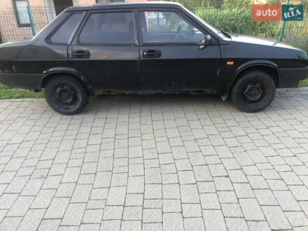 Чорний ВАЗ 21099, об'ємом двигуна 1.46 л та пробігом 196 тис. км за 650 $, фото 1 на Automoto.ua