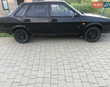 Чорний ВАЗ 21099, об'ємом двигуна 1.46 л та пробігом 196 тис. км за 650 $, фото 1 на Automoto.ua