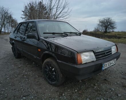 Чорний ВАЗ 21099, об'ємом двигуна 1.5 л та пробігом 180 тис. км за 1000 $, фото 1 на Automoto.ua