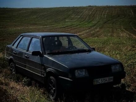 Чорний ВАЗ 21099, об'ємом двигуна 2.5 л та пробігом 250 тис. км за 800 $, фото 1 на Automoto.ua