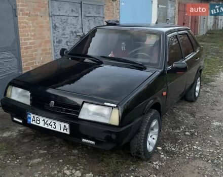 Черный ВАЗ 21099, объемом двигателя 1.5 л и пробегом 156 тыс. км за 1750 $, фото 1 на Automoto.ua