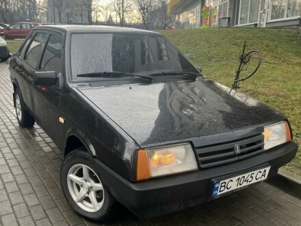Черный ВАЗ 21099, объемом двигателя 1.6 л и пробегом 250 тыс. км за 1299 $, фото 1 на Automoto.ua