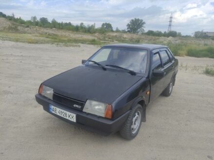 Черный ВАЗ 21099, объемом двигателя 1.5 л и пробегом 3 тыс. км за 1547 $, фото 1 на Automoto.ua