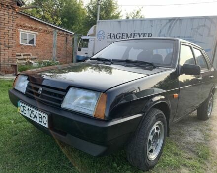Черный ВАЗ 21099, объемом двигателя 1.5 л и пробегом 208 тыс. км за 1858 $, фото 1 на Automoto.ua