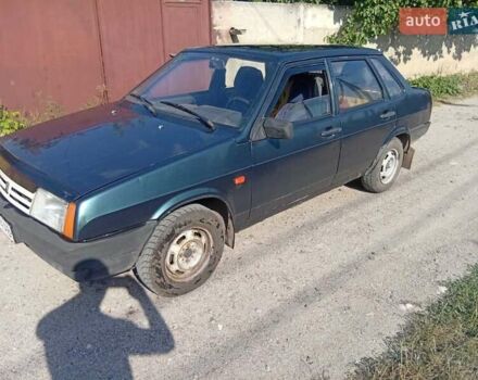 Черный ВАЗ 21099, объемом двигателя 0.11 л и пробегом 250 тыс. км за 700 $, фото 1 на Automoto.ua