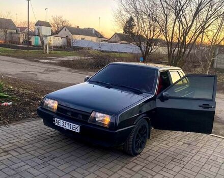 Черный ВАЗ 21099, объемом двигателя 1.6 л и пробегом 1770 тыс. км за 1300 $, фото 1 на Automoto.ua