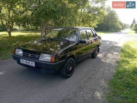 Чорний ВАЗ 21099, об'ємом двигуна 1.5 л та пробігом 129 тис. км за 1650 $, фото 1 на Automoto.ua